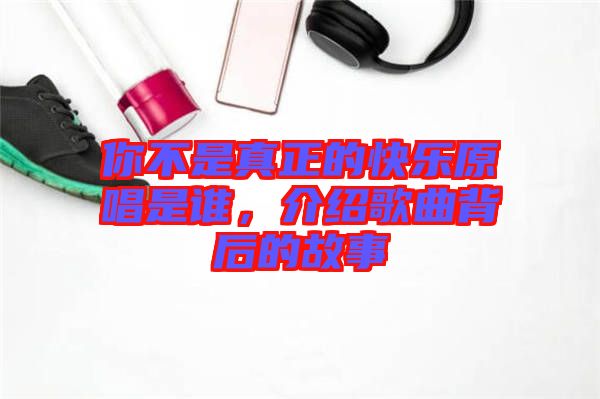 你不是真正的快樂原唱是誰，介紹歌曲背后的故事