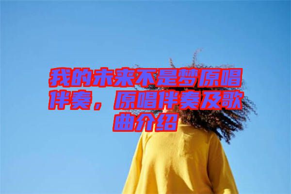 我的未來不是夢原唱伴奏，原唱伴奏及歌曲介紹