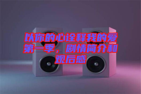 以你的心詮釋我的愛第一季，劇情簡介和觀后感