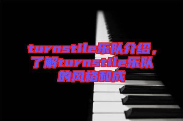 turnstile樂(lè)隊(duì)介紹，了解turnstile樂(lè)隊(duì)的風(fēng)格和成