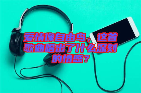 愛情像自由鳥，這首歌曲唱出了什么深刻的情感？