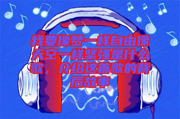 我要像夢一樣自由像天空一樣堅強是什么歌，介紹這首歌的背后故事