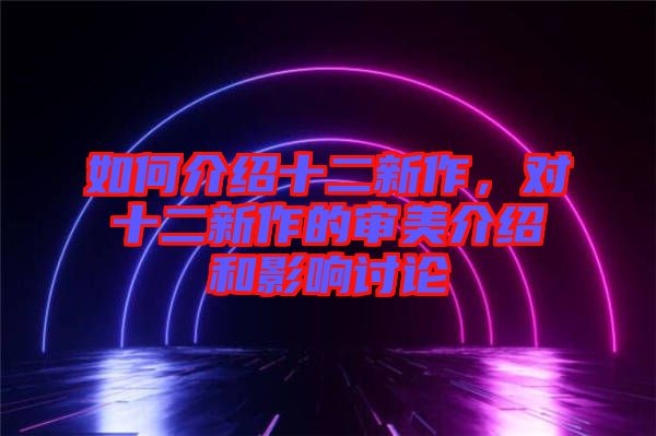 如何介紹十二新作，對十二新作的審美介紹和影響討論