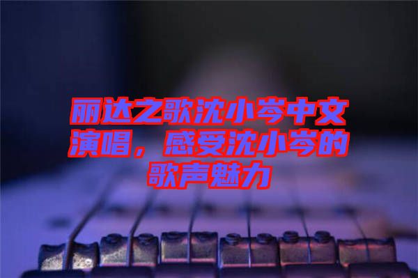 麗達(dá)之歌沈小岑中文演唱，感受沈小岑的歌聲魅力