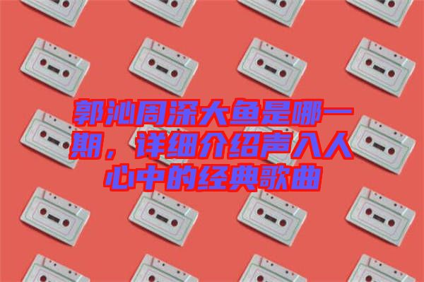 郭沁周深大魚(yú)是哪一期，詳細(xì)介紹聲入人心中的經(jīng)典歌曲