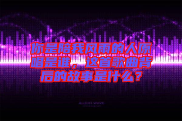 你是陪我風(fēng)雨的人原唱是誰，這首歌曲背后的故事是什么？