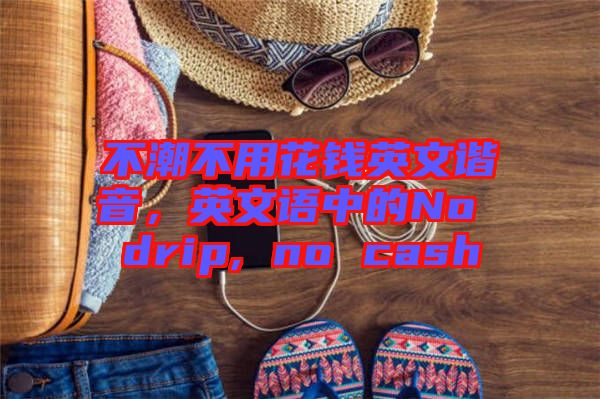 不潮不用花錢英文諧音，英文語(yǔ)中的No drip, no cash