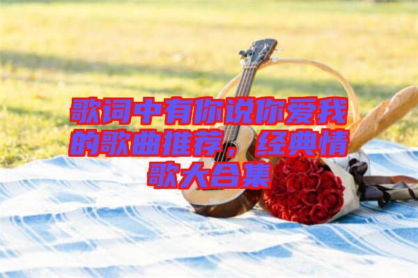 歌詞中有你說你愛我的歌曲推薦，經(jīng)典情歌大合集