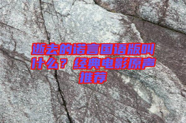 逝去的諾言國語版叫什么？經(jīng)典電影原聲推薦