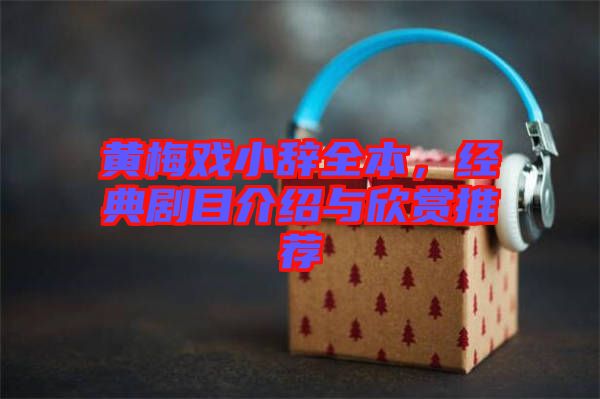 黃梅戲小辭全本，經(jīng)典劇目介紹與欣賞推薦