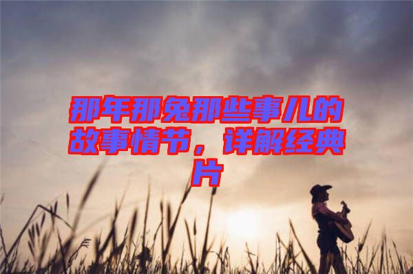 那年那兔那些事兒的故事情節(jié)，詳解經(jīng)典片